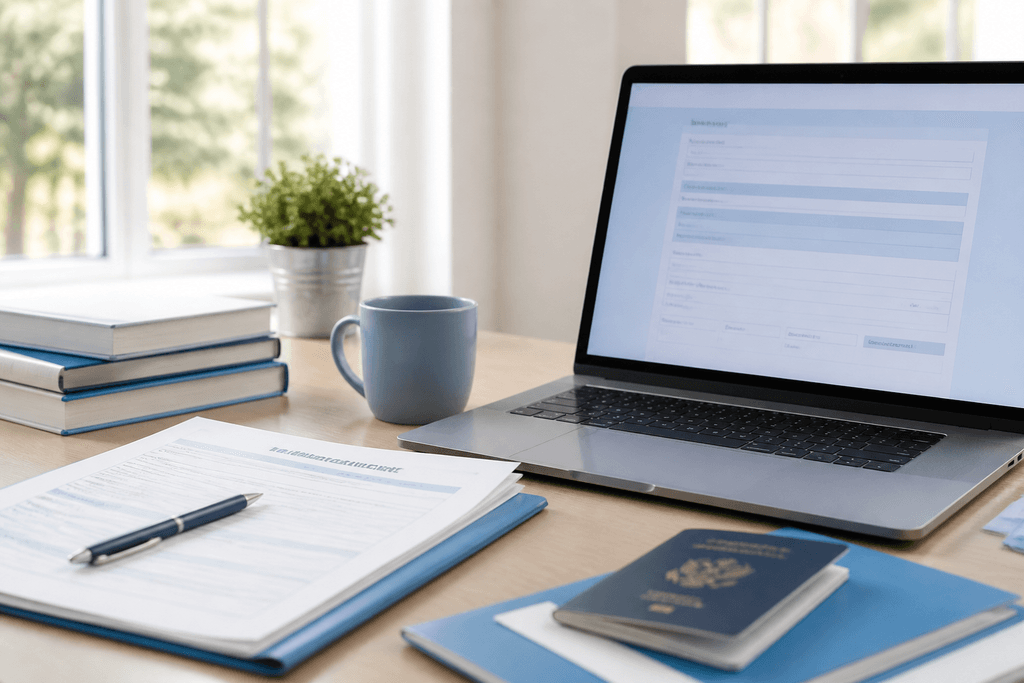 Application documents and study planning